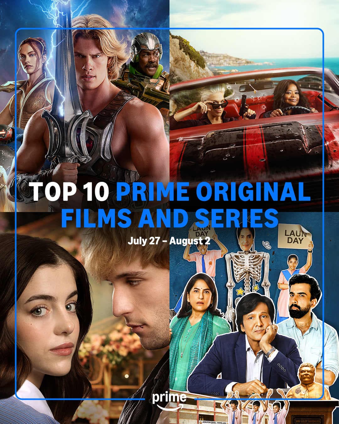 DÍMELO BAJITO continúa entre lo más visto de Prime Video